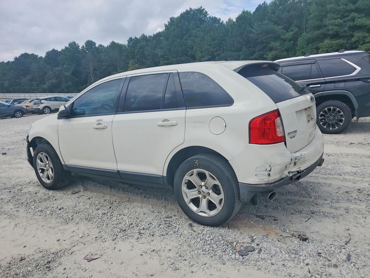 2012 Ford Edge Sel Beige vin: 2FMDK3JC5CBA05084
