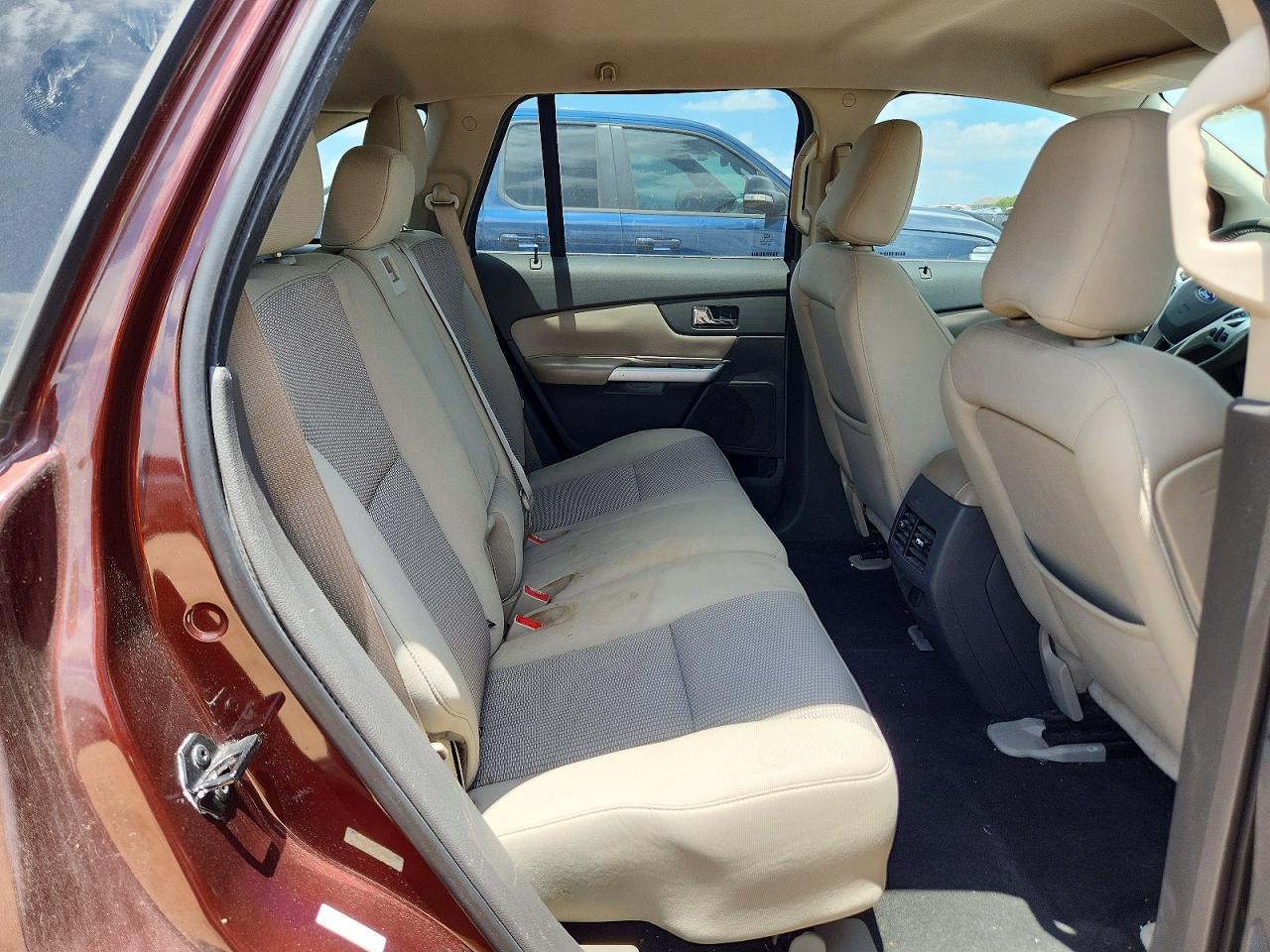 2012 Ford Edge Sel Maroon vin: 2FMDK3JC5CBA30213