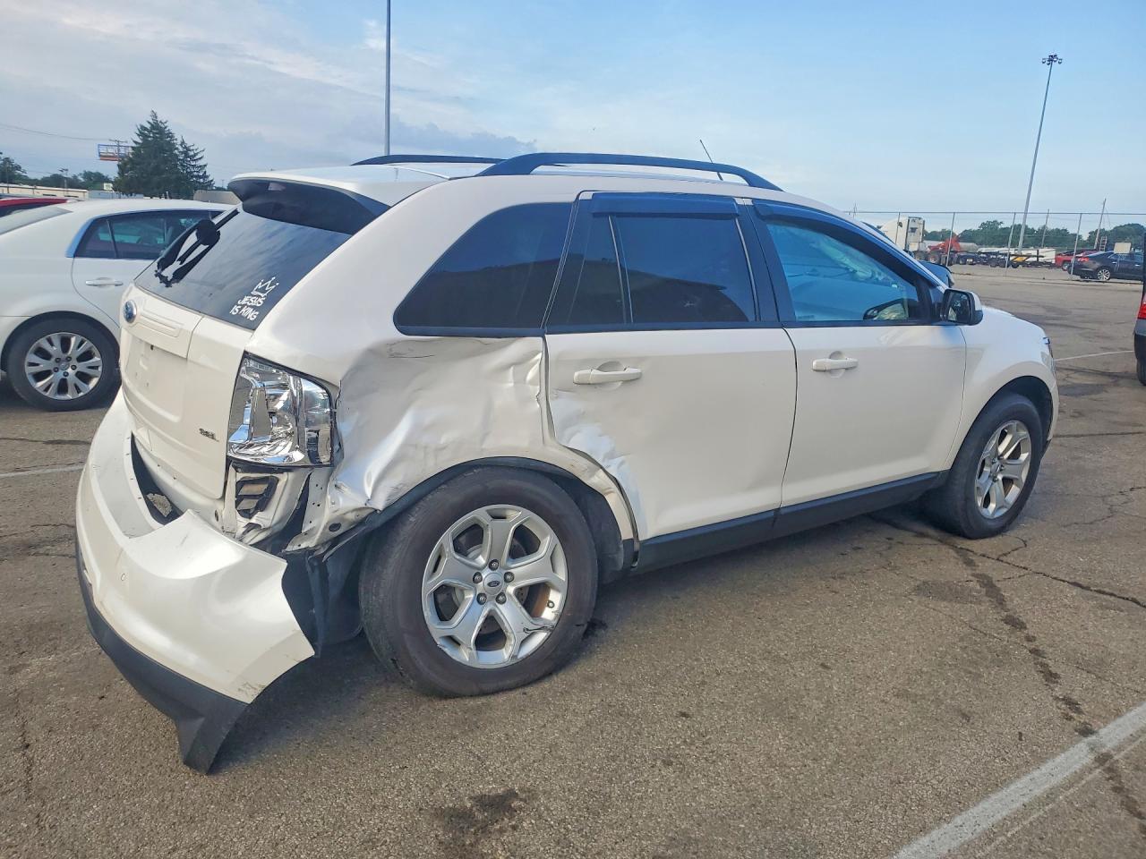 2012 Ford Edge Sel Белый vin: 2FMDK3JC5CBA45181