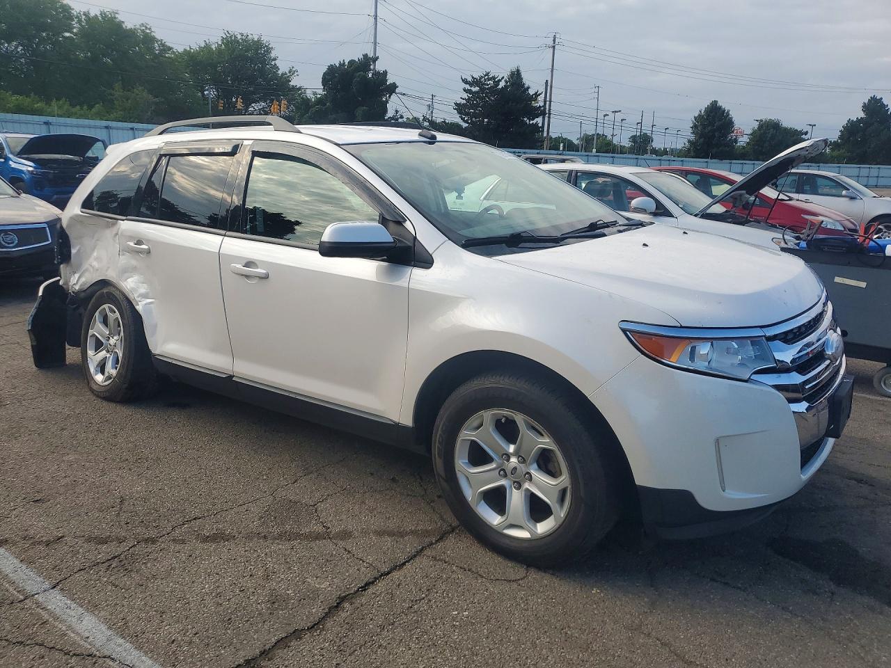 2012 Ford Edge Sel Белый vin: 2FMDK3JC5CBA45181