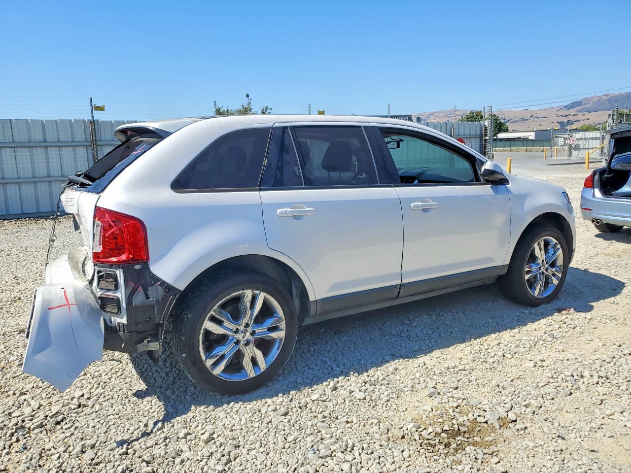 2012 Ford Edge Sel Белый vin: 2FMDK3JC5CBA70789