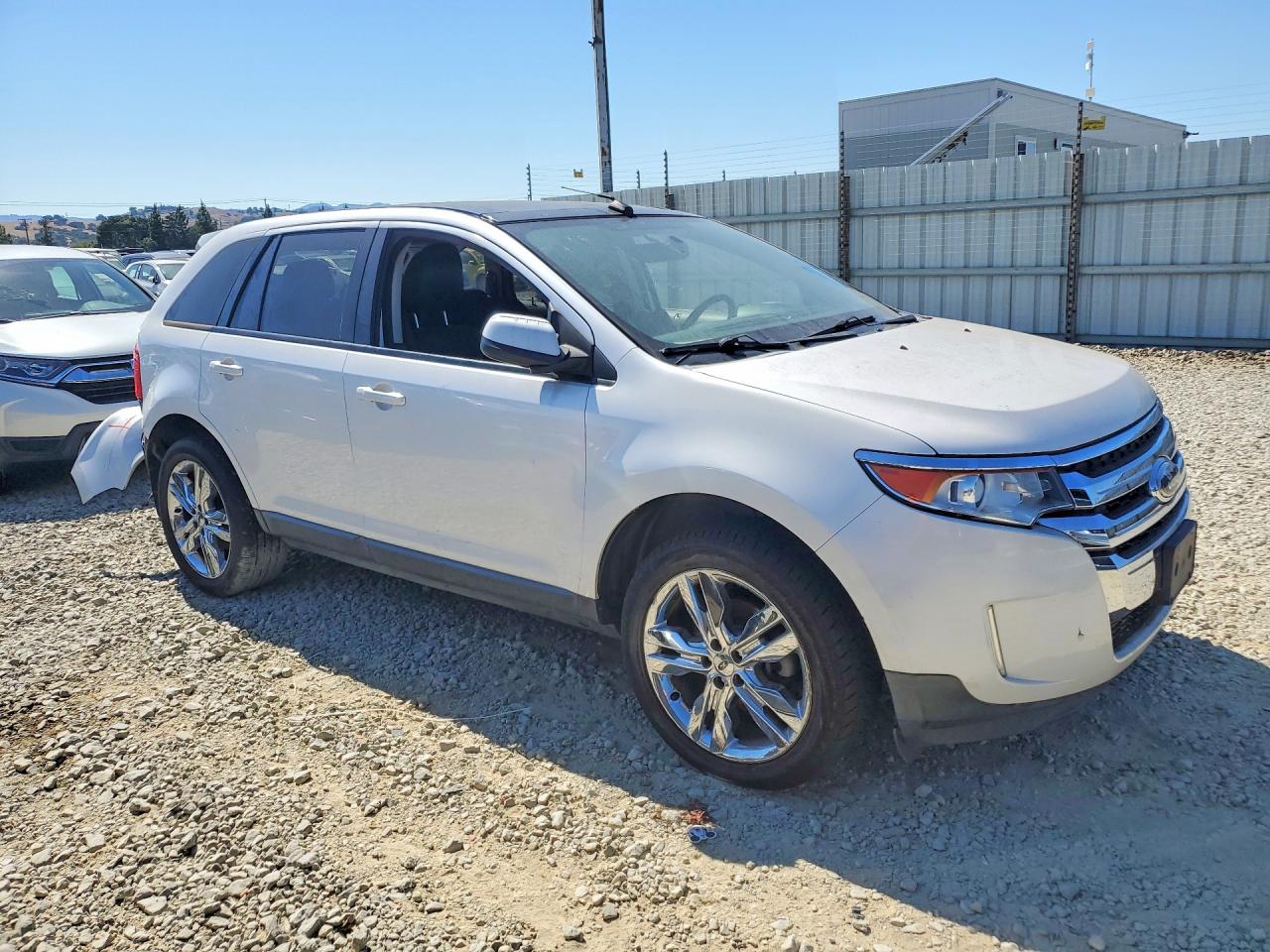2012 Ford Edge Sel Белый vin: 2FMDK3JC5CBA70789