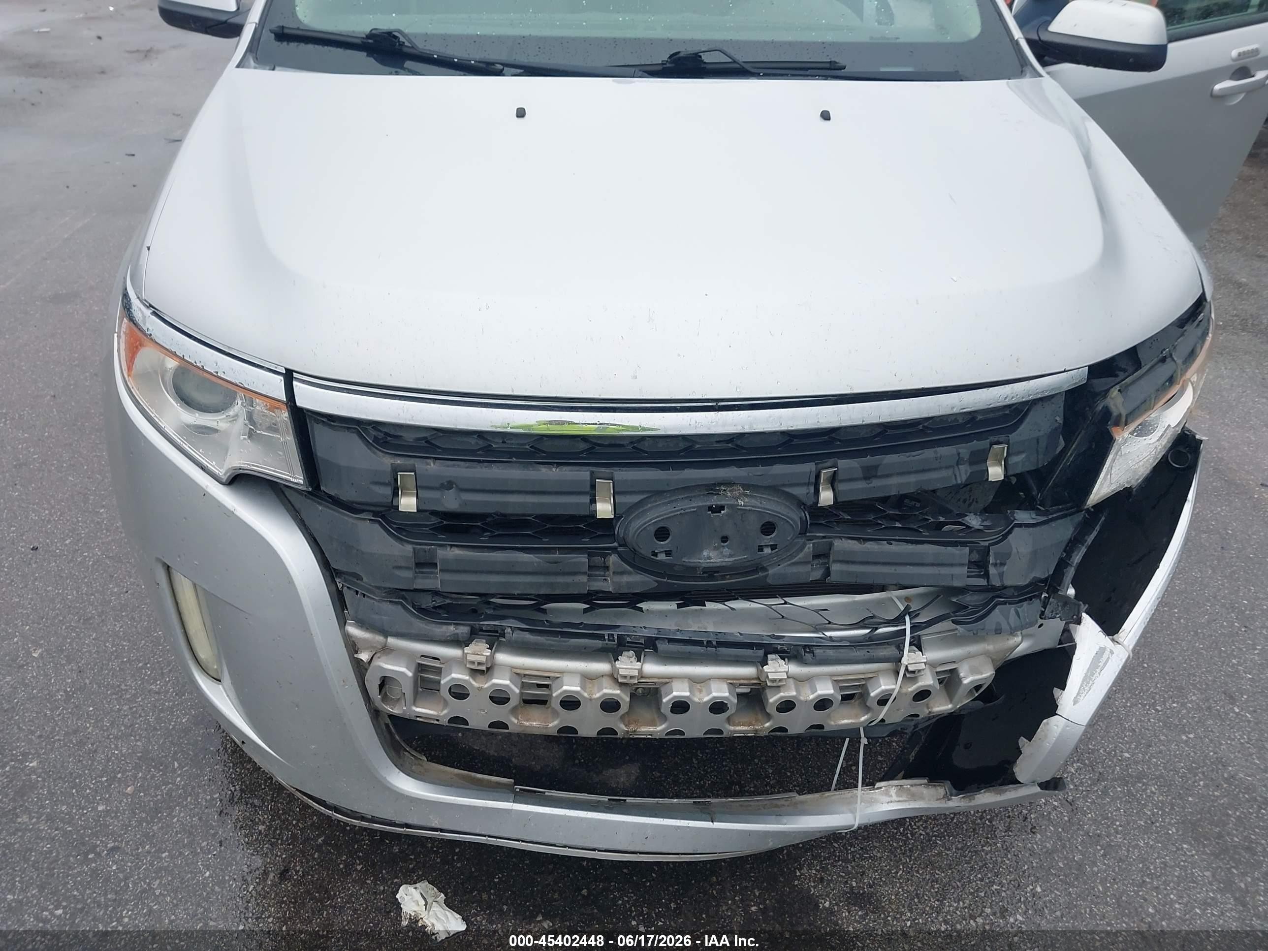 2012 Ford Edge Sel Silver vin: 2FMDK3JC5CBA87169