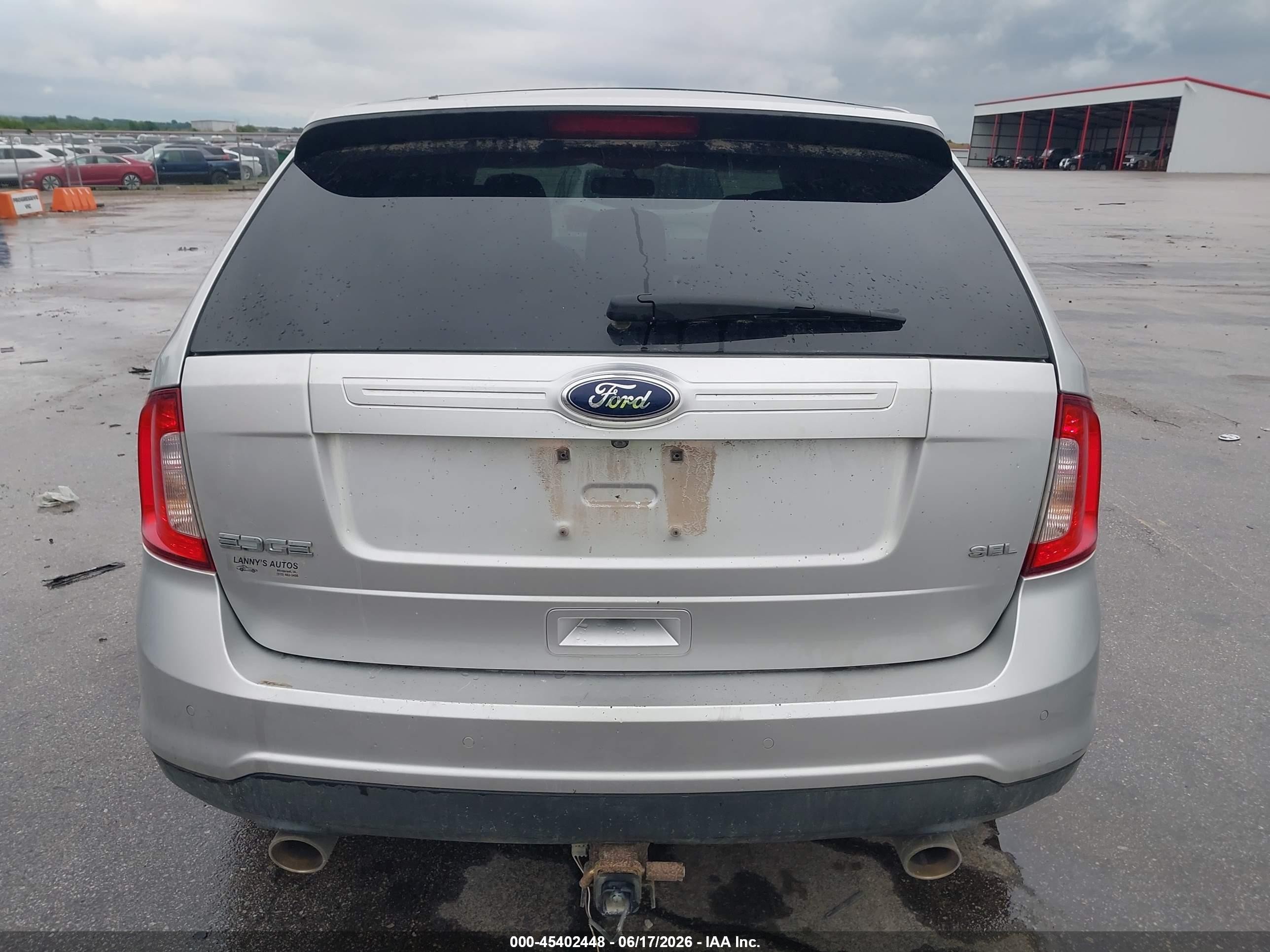 2012 Ford Edge Sel Silver vin: 2FMDK3JC5CBA87169