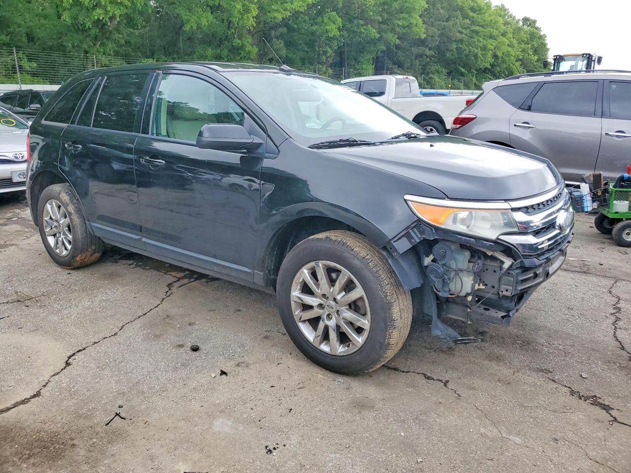 2012 Ford Edge Sel Black vin: 2FMDK3JC5CBA94655