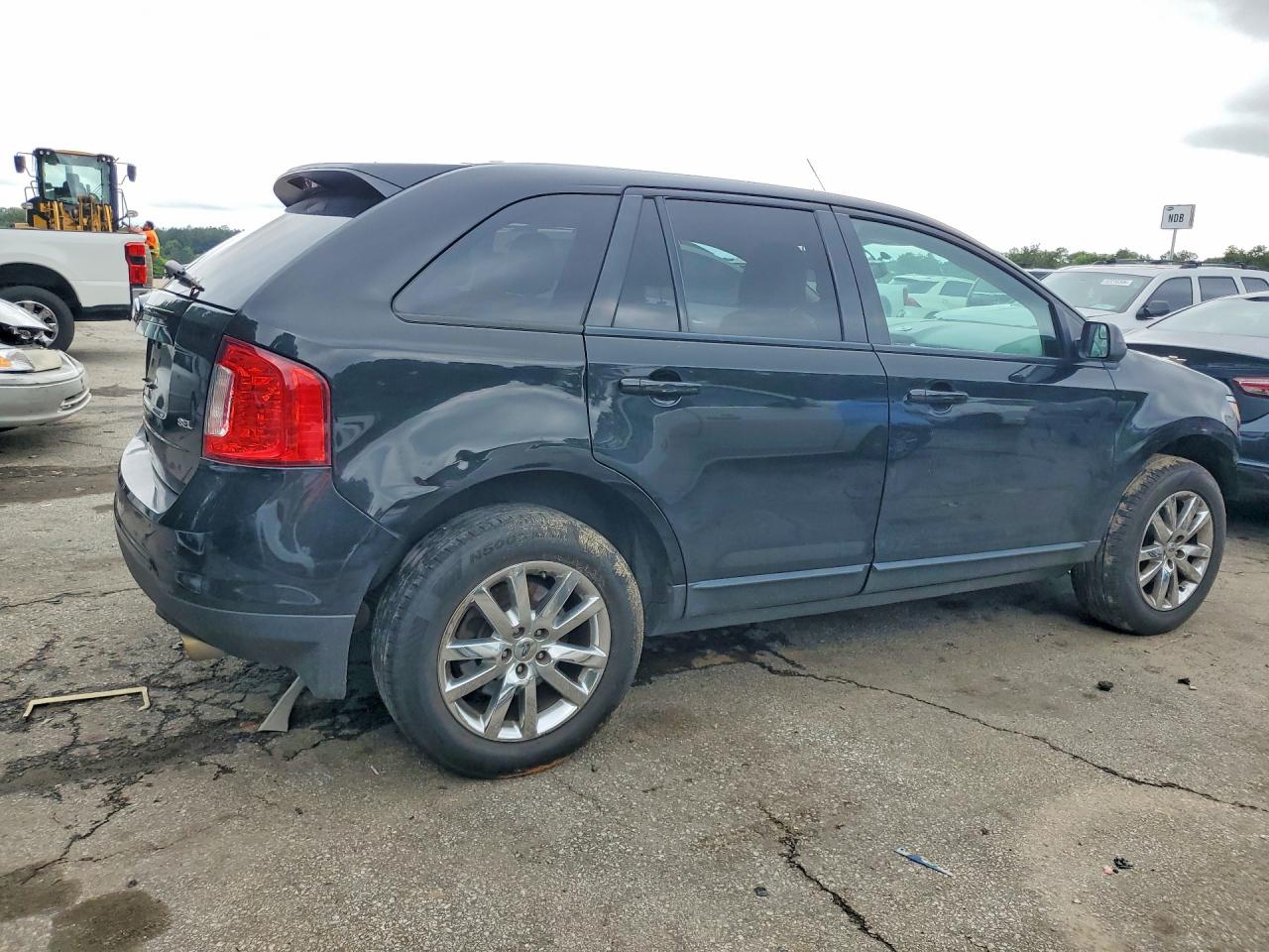 2012 Ford Edge Sel Black vin: 2FMDK3JC5CBA94655
