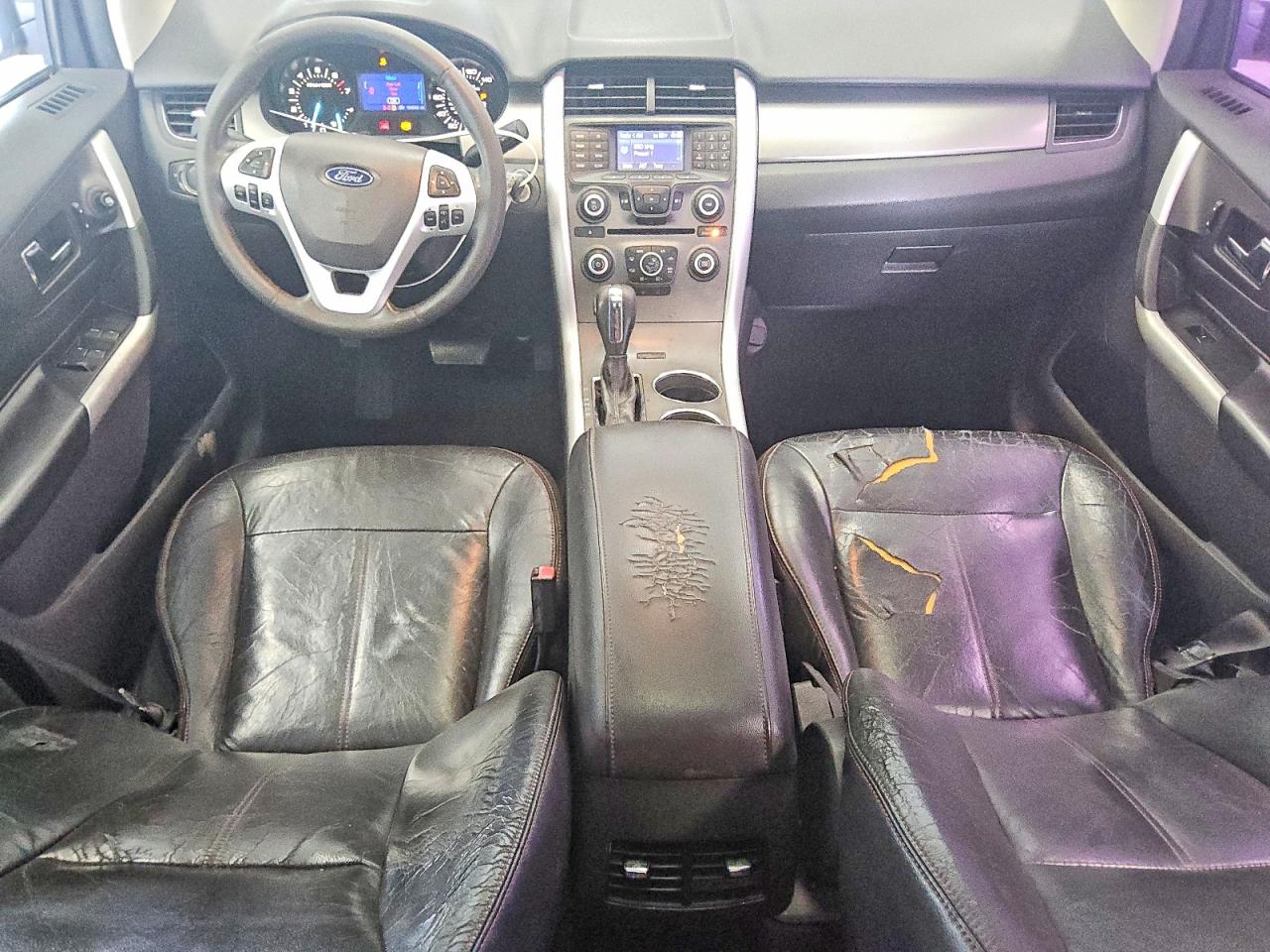 2013 Ford Edge Sel White vin: 2FMDK3JC5DBA28284