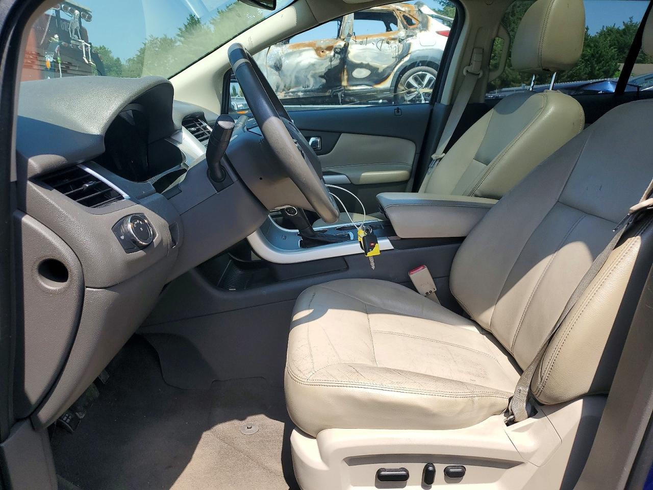 2013 Ford Edge Sel Blue vin: 2FMDK3JC5DBA30438