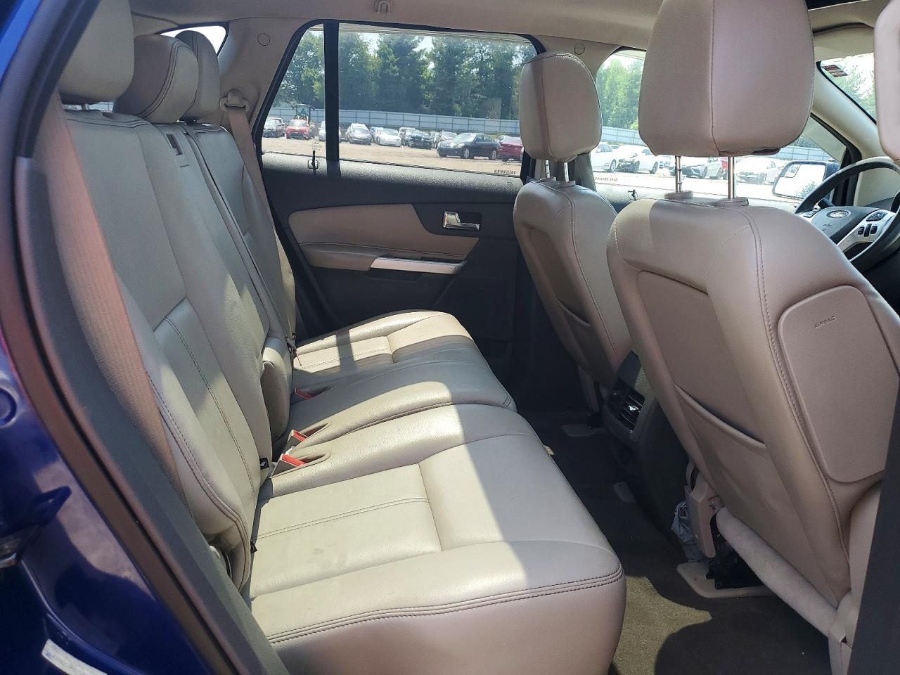 2013 Ford Edge Sel Blue vin: 2FMDK3JC5DBA30438
