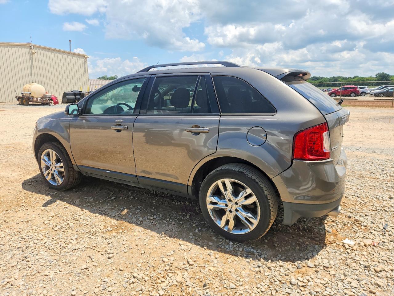 2013 Ford Edge Sel Gray vin: 2FMDK3JC5DBB09639