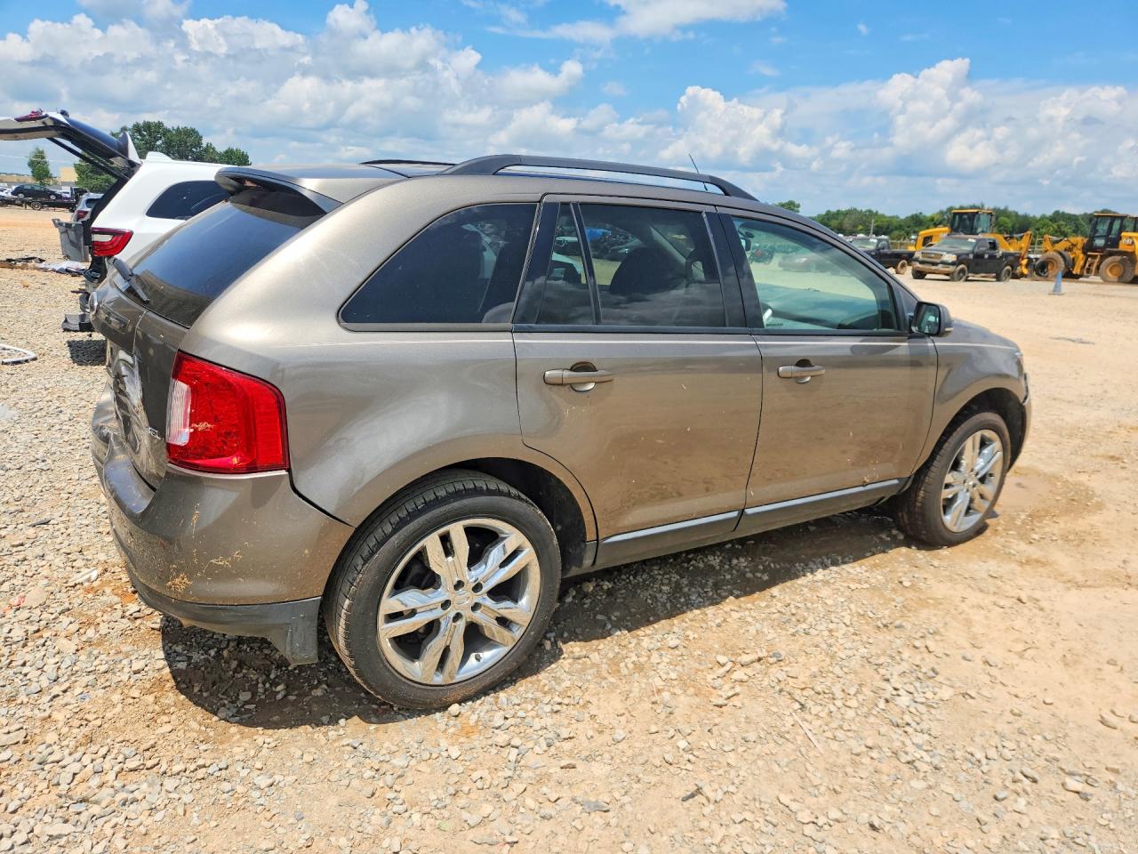 2013 Ford Edge Sel Gray vin: 2FMDK3JC5DBB09639