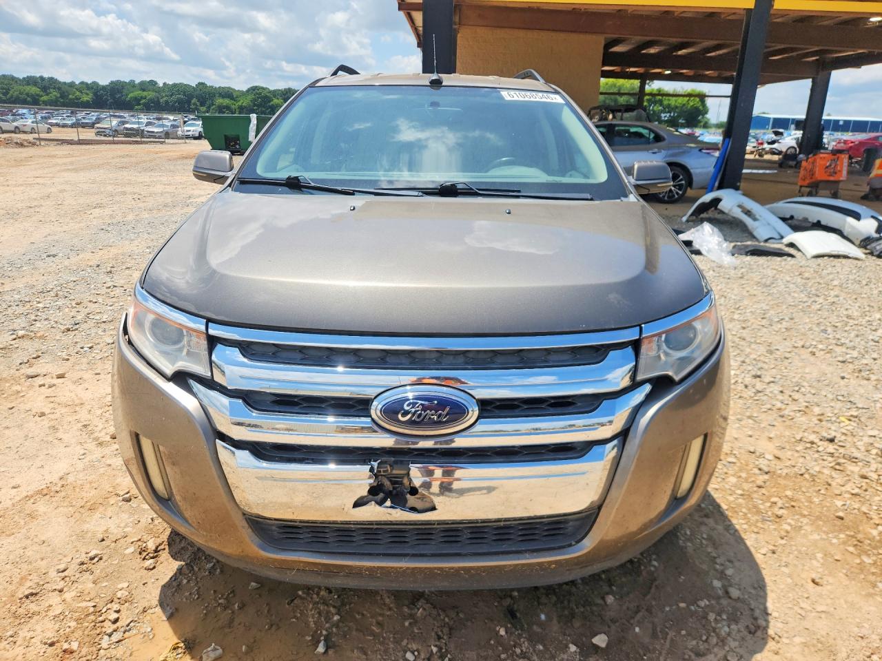 2013 Ford Edge Sel Gray vin: 2FMDK3JC5DBB09639