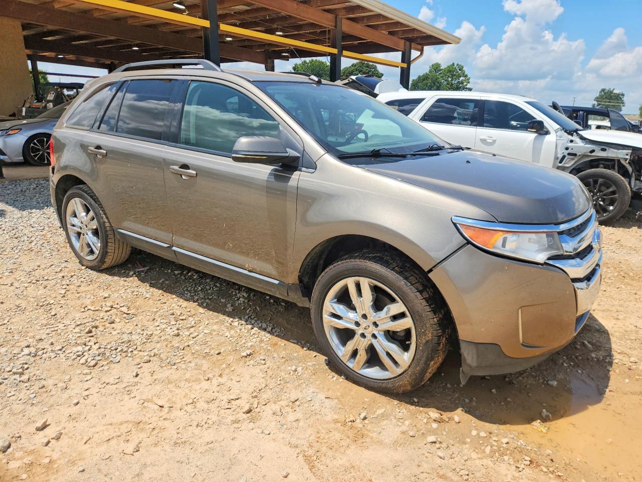 2013 Ford Edge Sel Gray vin: 2FMDK3JC5DBB09639
