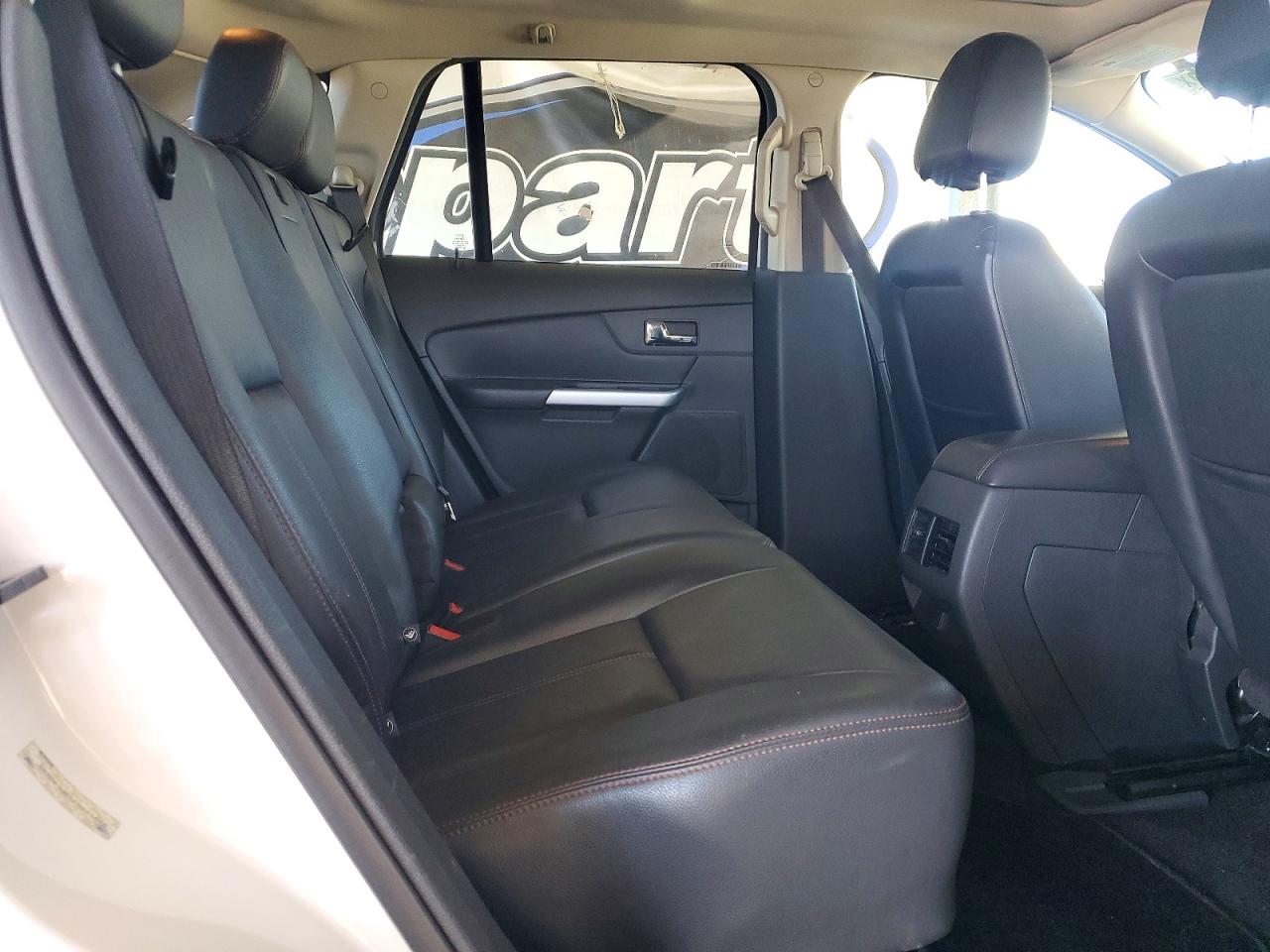 2013 Ford Edge Sel White vin: 2FMDK3JC5DBB45072