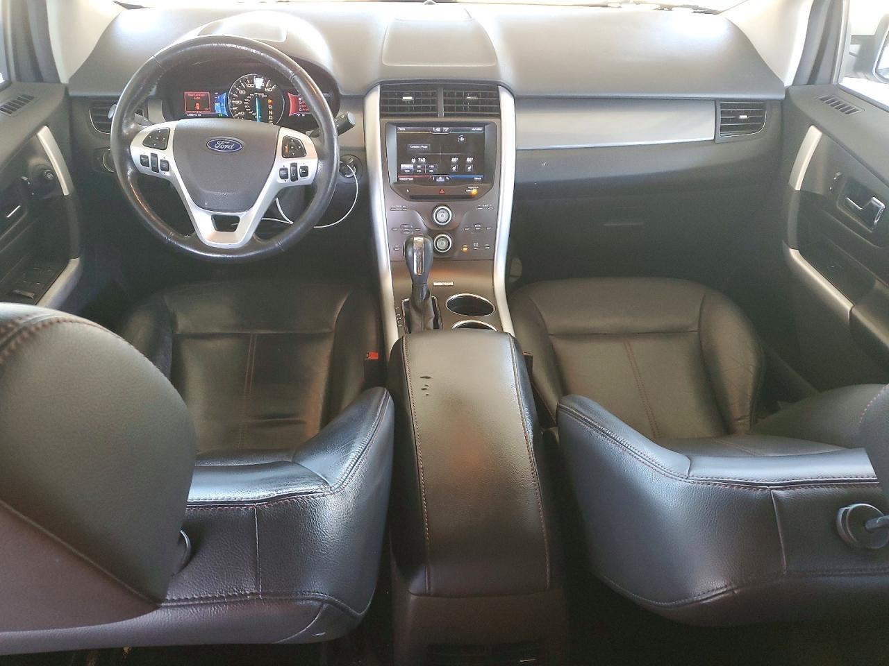 2013 Ford Edge Sel White vin: 2FMDK3JC5DBB45072
