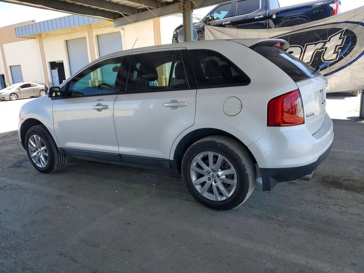 2013 Ford Edge Sel White vin: 2FMDK3JC5DBB45072