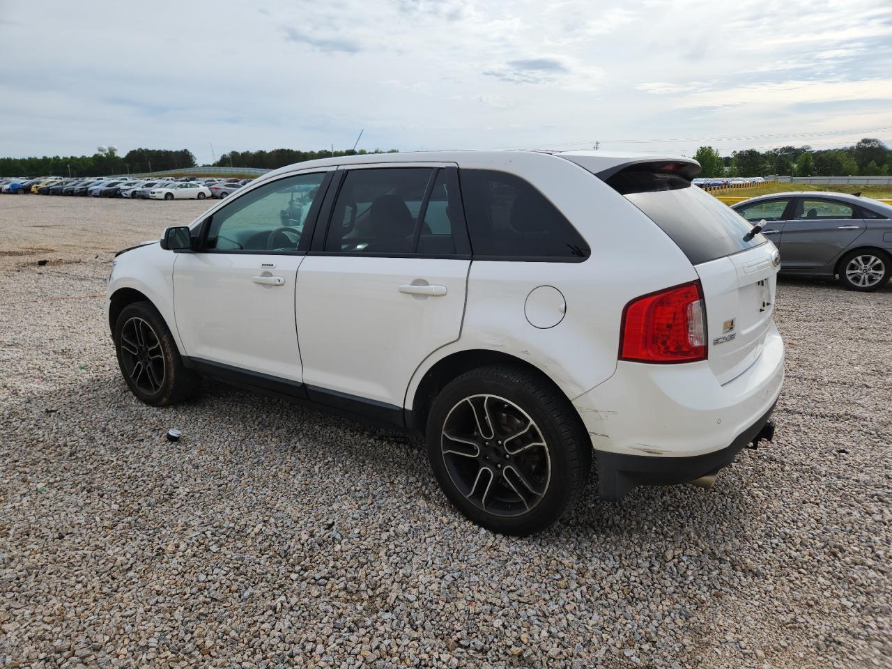 2013 Ford Edge Sel Белый vin: 2FMDK3JC5DBB49803
