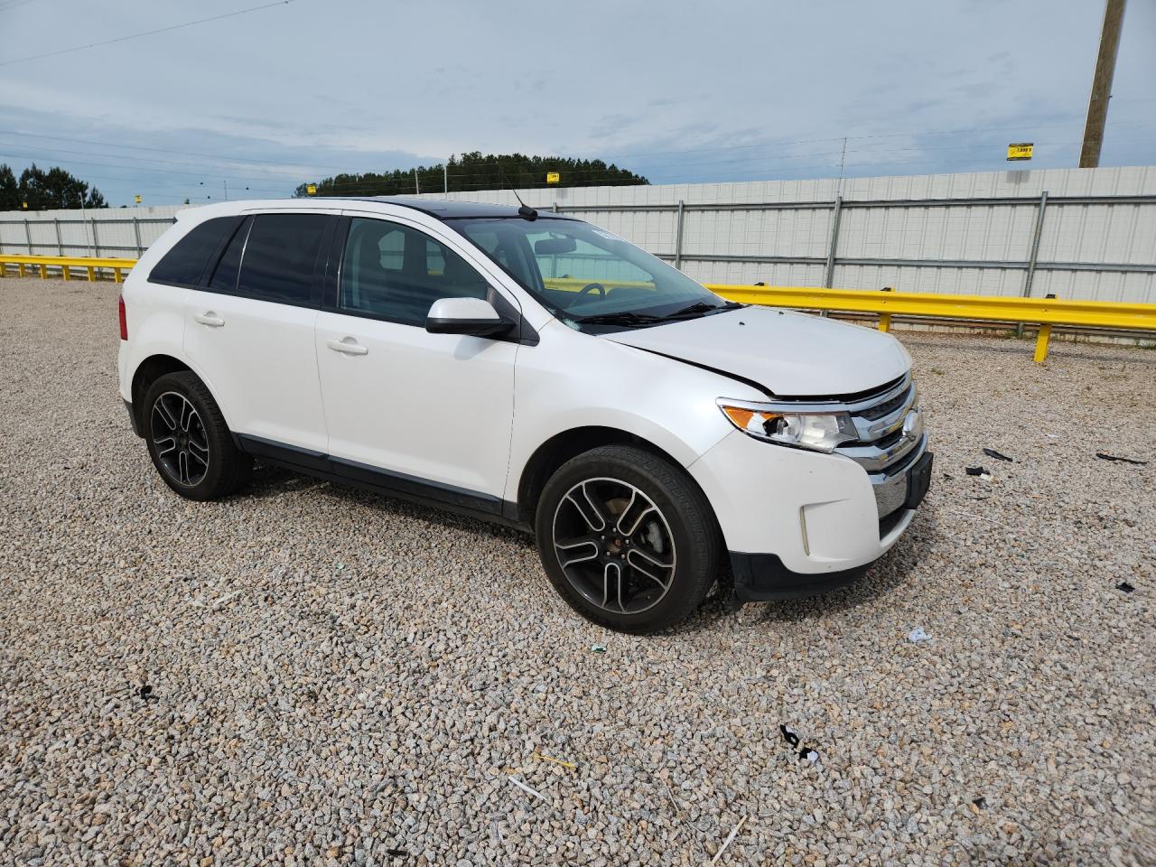 2013 Ford Edge Sel Белый vin: 2FMDK3JC5DBB49803