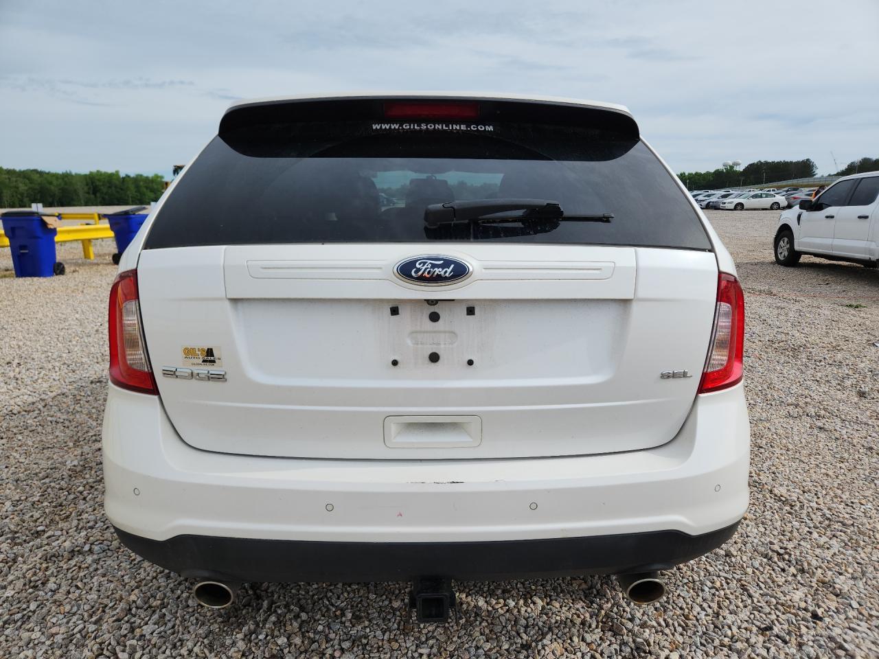 2013 Ford Edge Sel Белый vin: 2FMDK3JC5DBB49803
