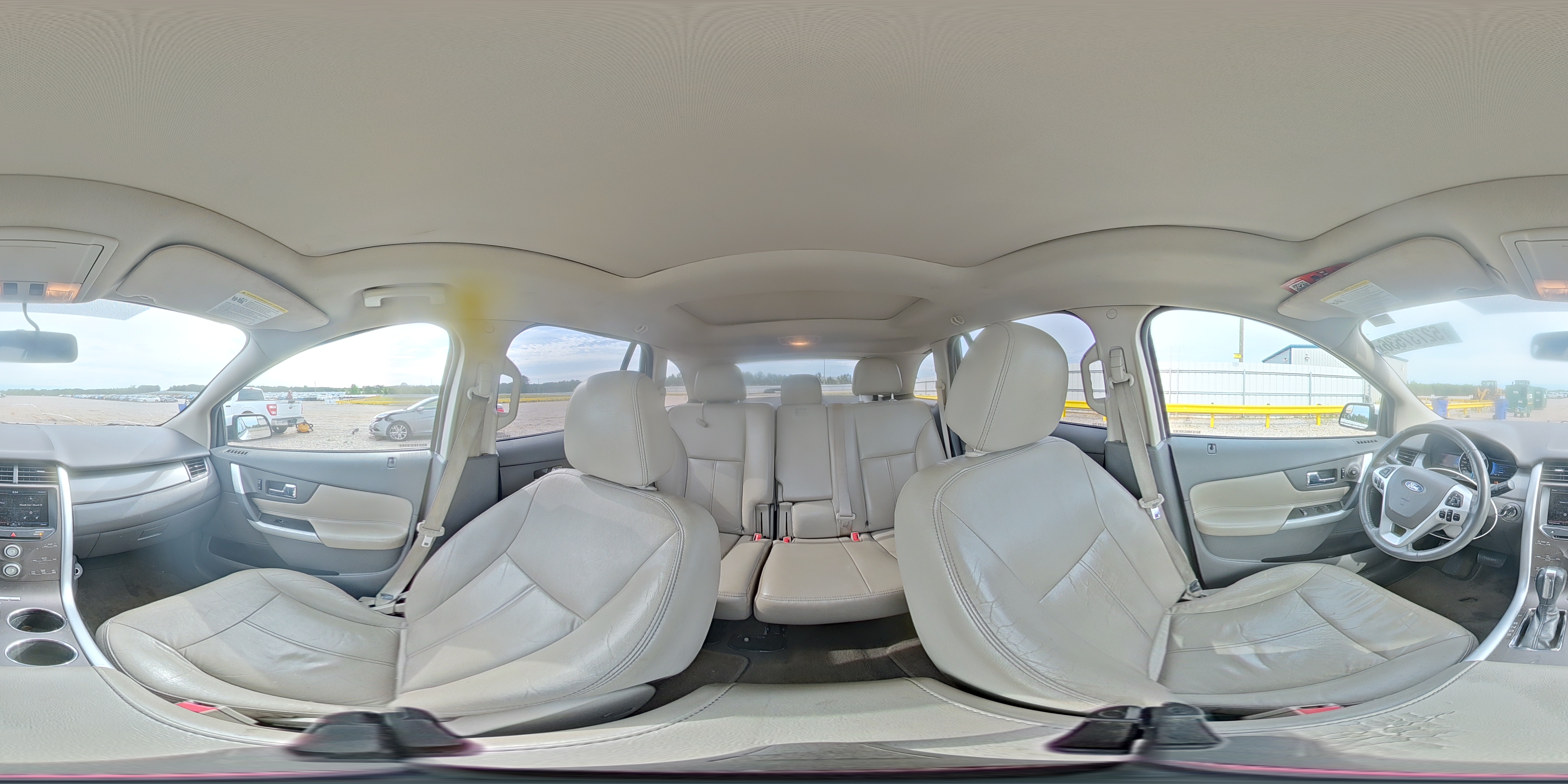 2013 Ford Edge Sel Белый vin: 2FMDK3JC5DBB49803