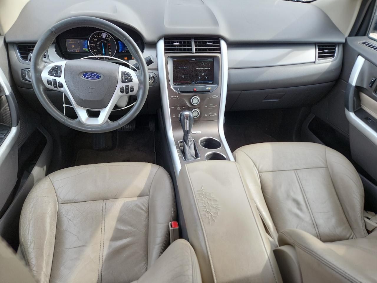 2013 Ford Edge Sel Белый vin: 2FMDK3JC5DBB49803