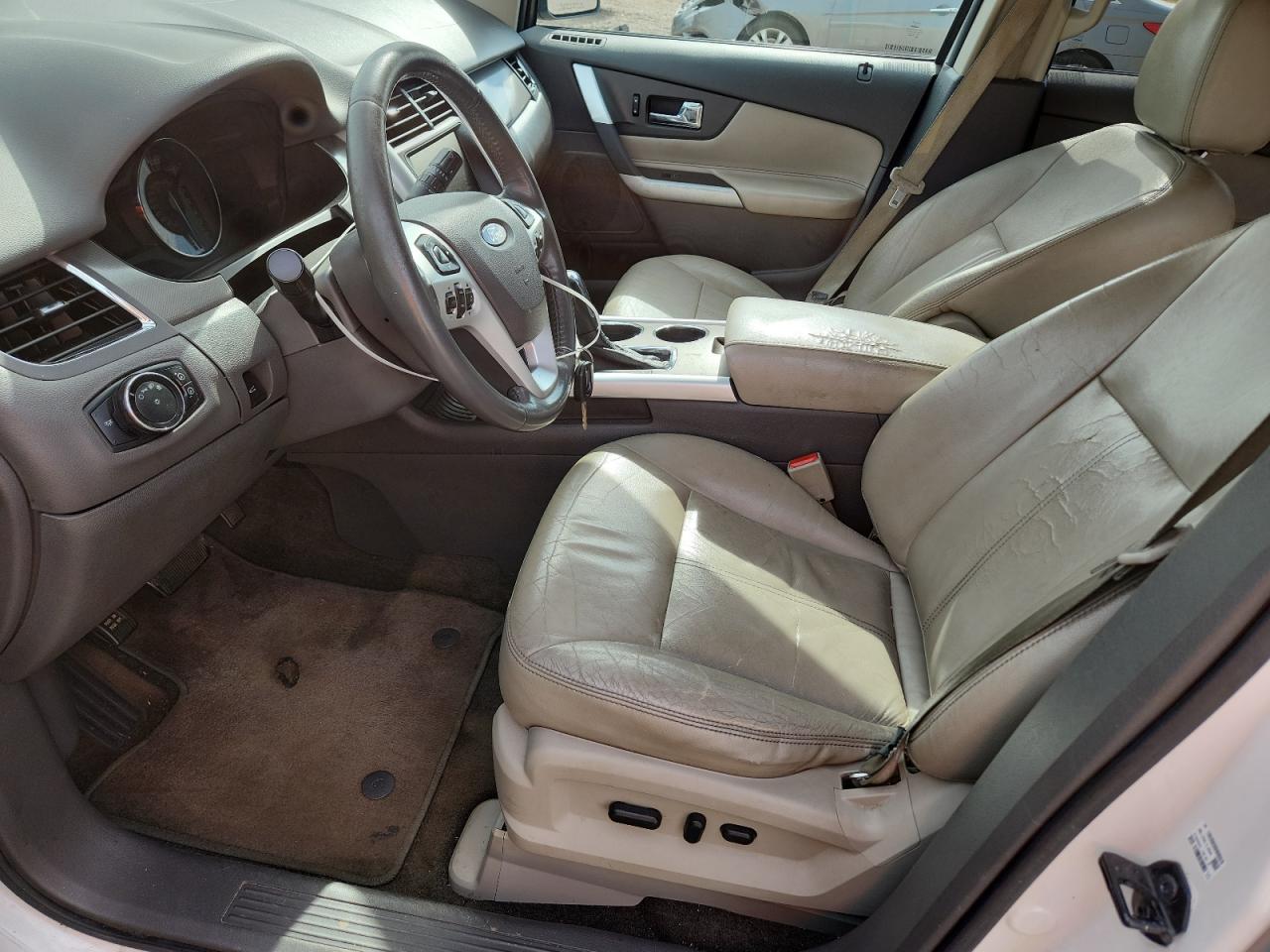 2013 Ford Edge Sel Белый vin: 2FMDK3JC5DBB49803
