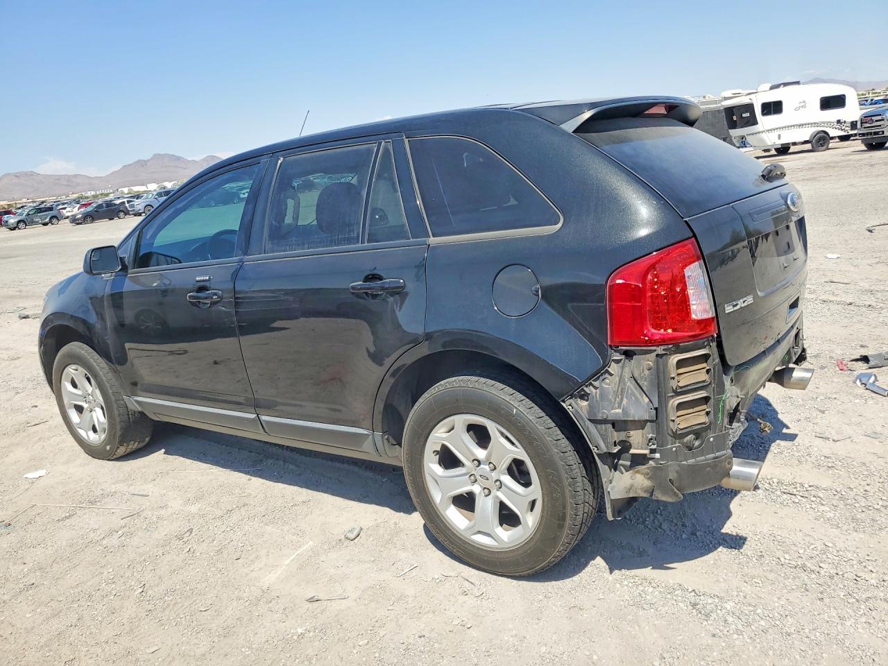 2013 Ford Edge Sel Black vin: 2FMDK3JC5DBB54869