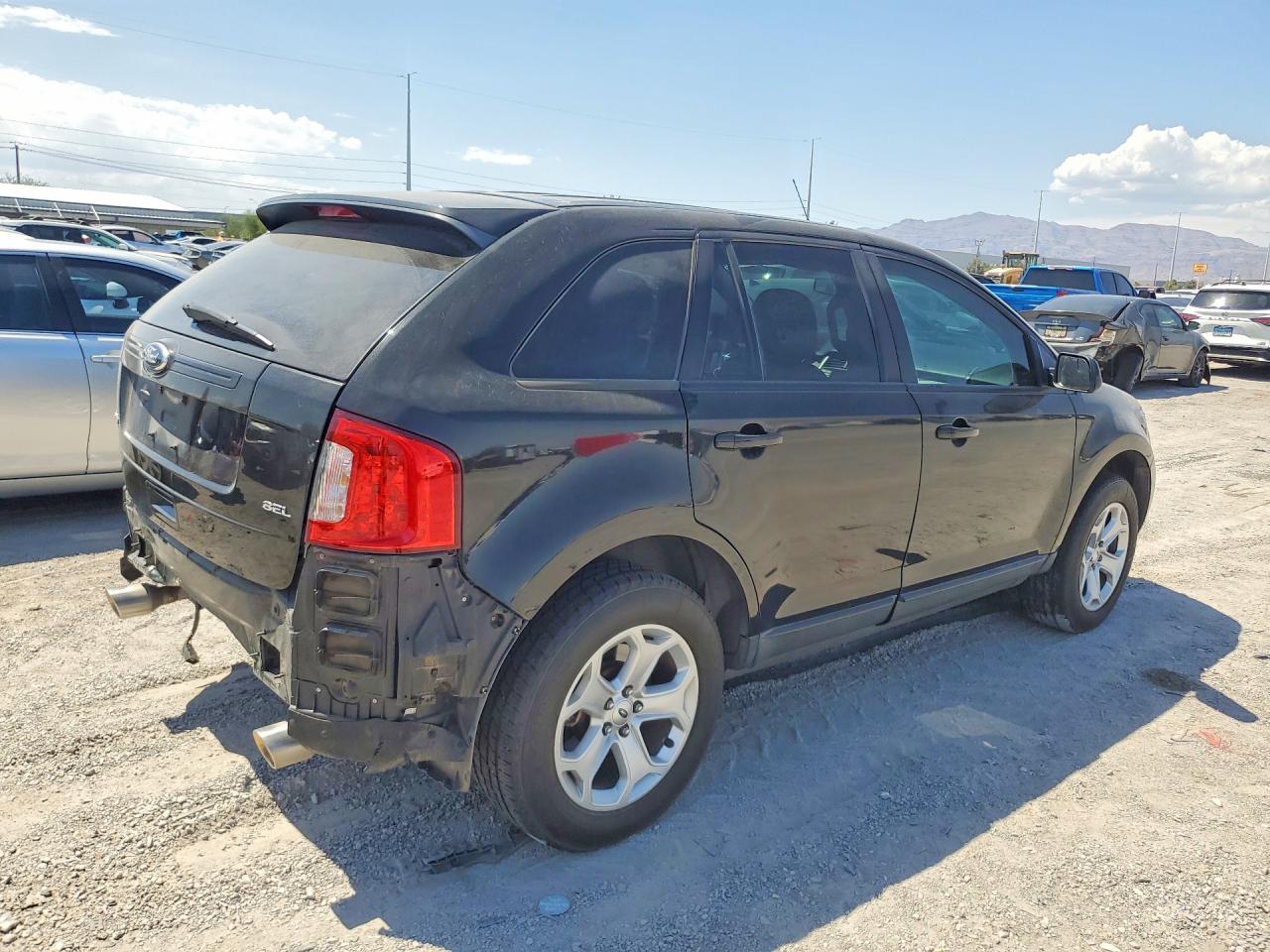 2013 Ford Edge Sel Black vin: 2FMDK3JC5DBB54869
