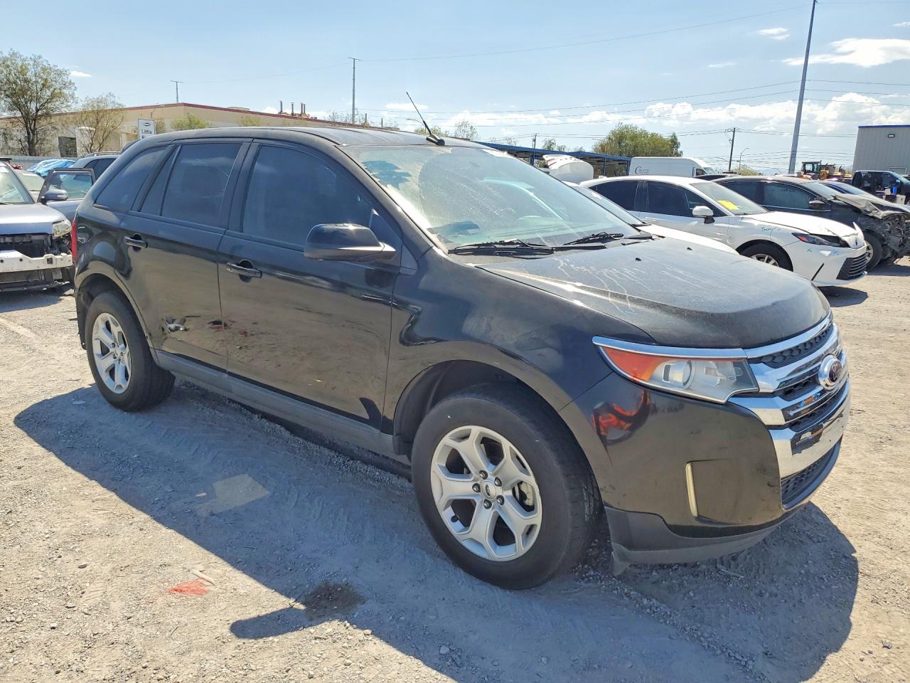 2013 Ford Edge Sel Black vin: 2FMDK3JC5DBB54869