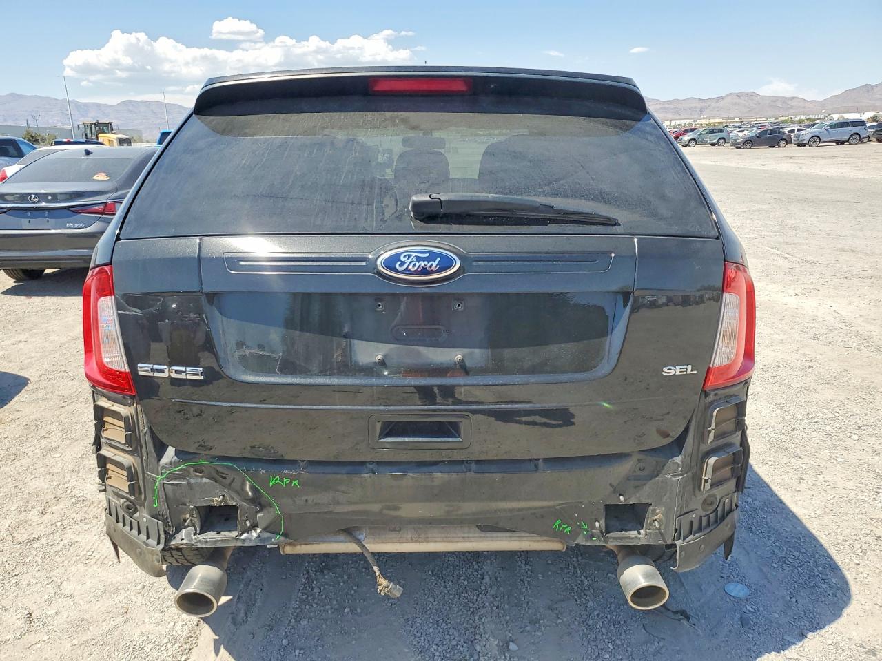 2013 Ford Edge Sel Black vin: 2FMDK3JC5DBB54869