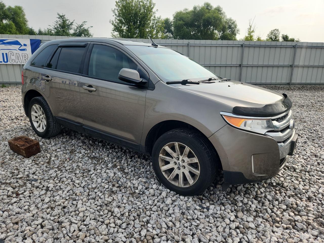 2013 Ford Edge Sel Gray vin: 2FMDK3JC5DBB64723 Damage: Right Front Tire, Worn, Replacement Required