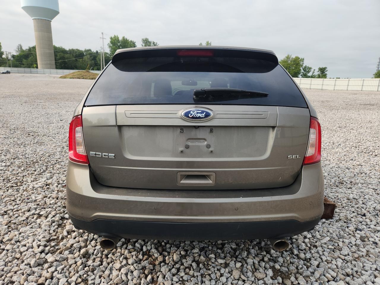 2013 Ford Edge Sel Gray vin: 2FMDK3JC5DBB64723 Damage: Rear Bumper, Multiple Scratches Heavy, 3