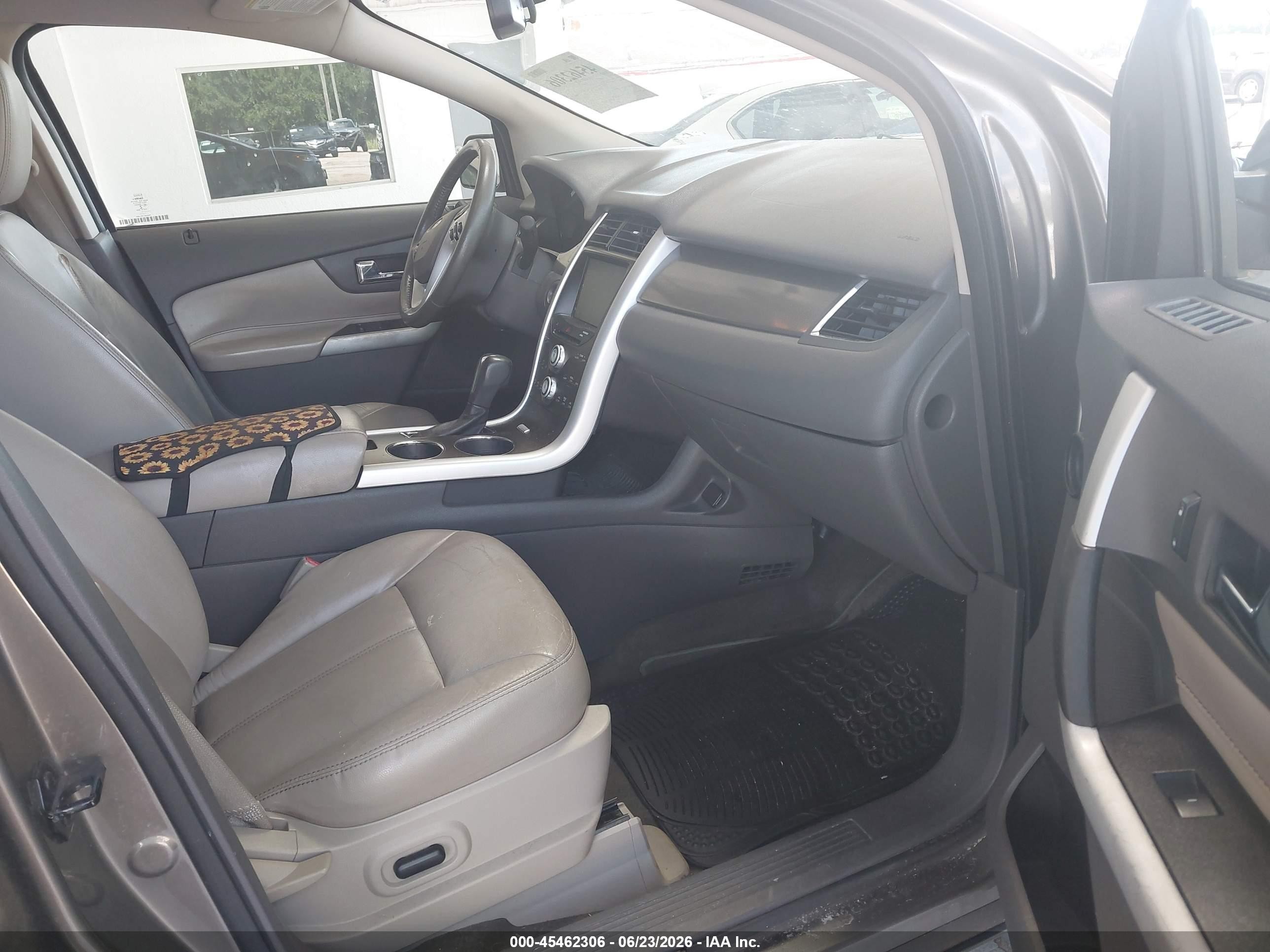 2013 Ford Edge Sel Brown vin: 2FMDK3JC5DBB73843