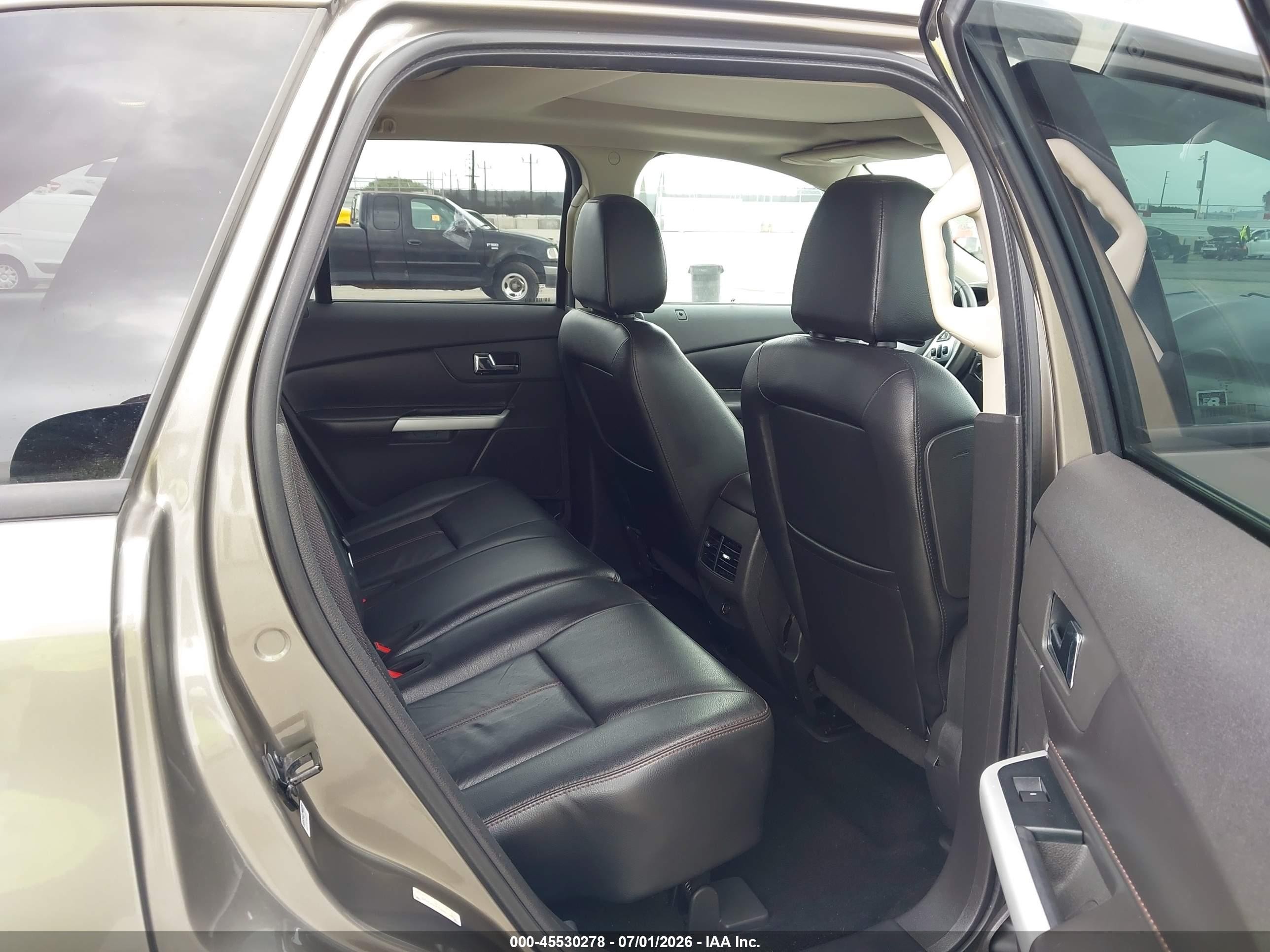 2013 Ford Edge Sel Brown vin: 2FMDK3JC5DBC02855