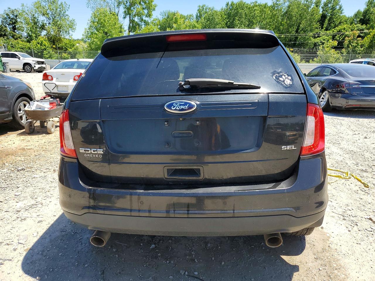 2013 Ford Edge Sel Black vin: 2FMDK3JC5DBC06243