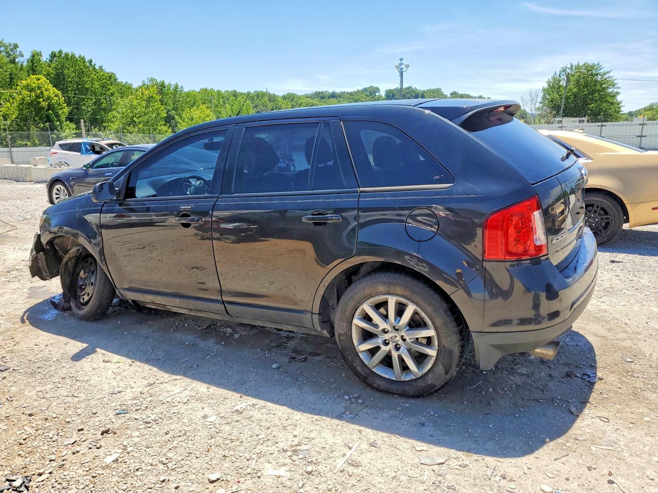 2013 Ford Edge Sel Black vin: 2FMDK3JC5DBC06243
