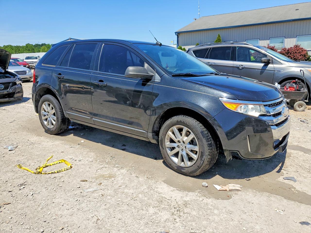 2013 Ford Edge Sel Black vin: 2FMDK3JC5DBC06243