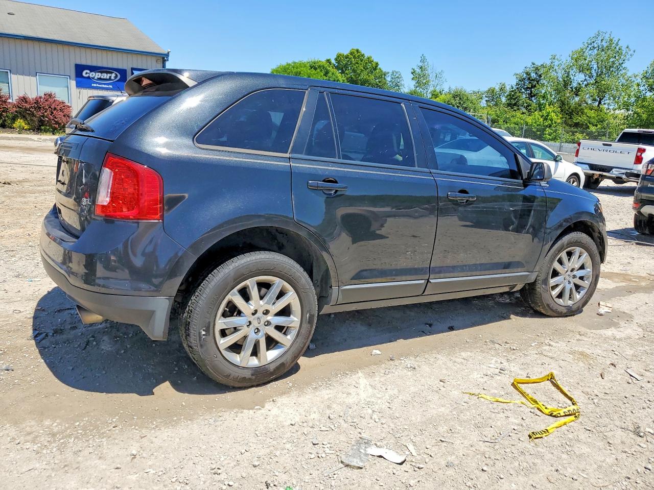 2013 Ford Edge Sel Black vin: 2FMDK3JC5DBC06243