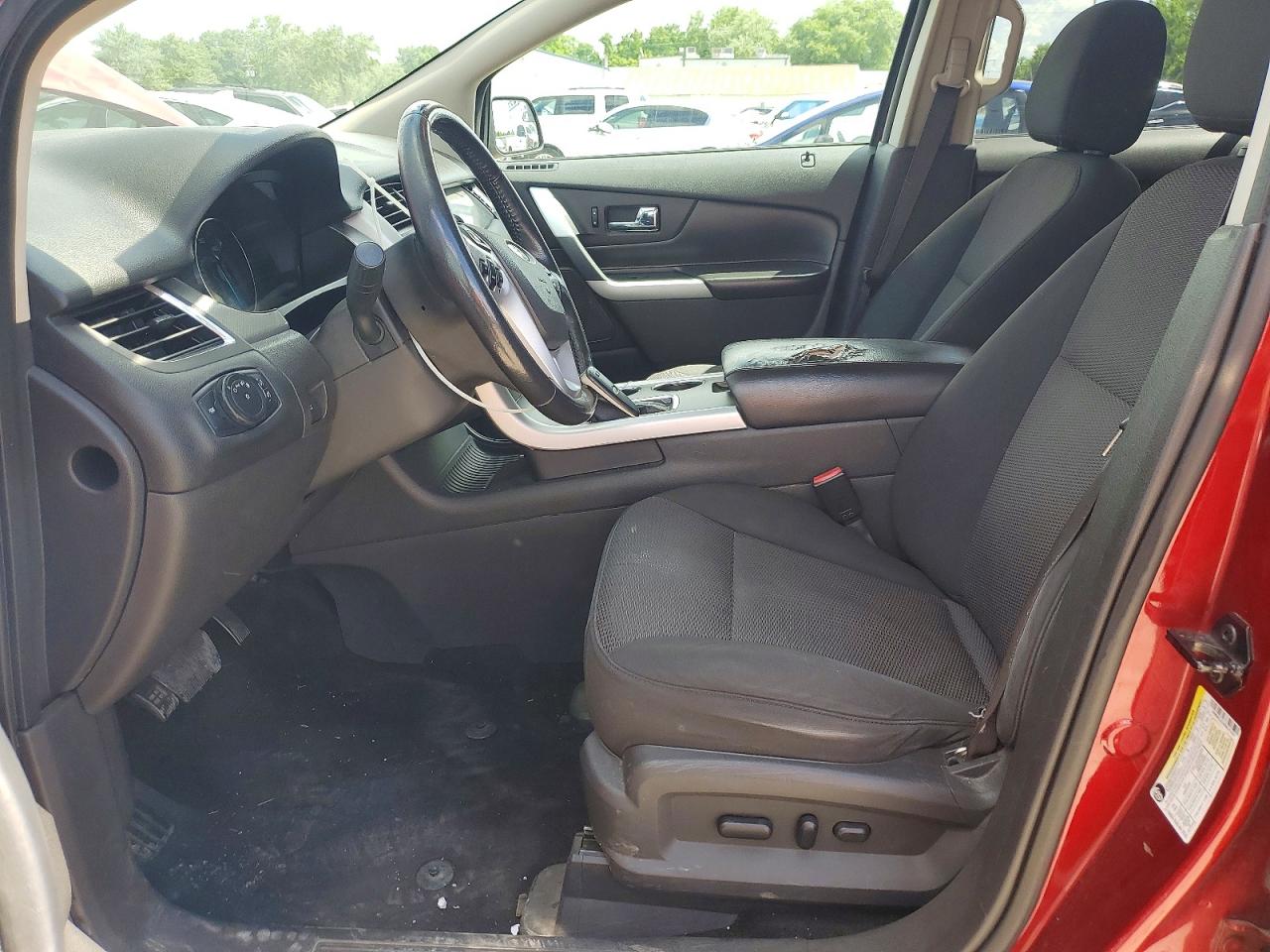 2013 Ford Edge Sel Red vin: 2FMDK3JC5DBC47407
