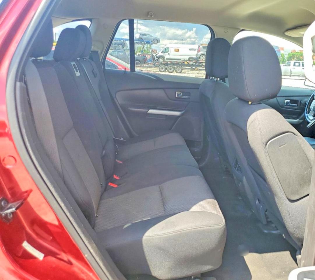 2013 Ford Edge Sel Red vin: 2FMDK3JC5DBC47407