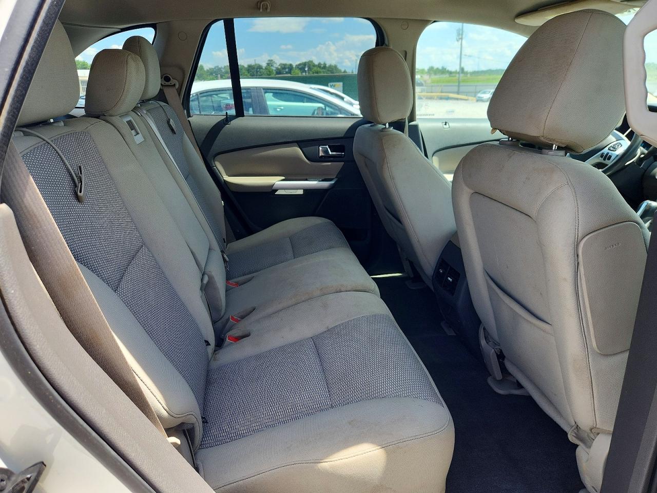 2013 Ford Edge Sel White vin: 2FMDK3JC5DBC48394