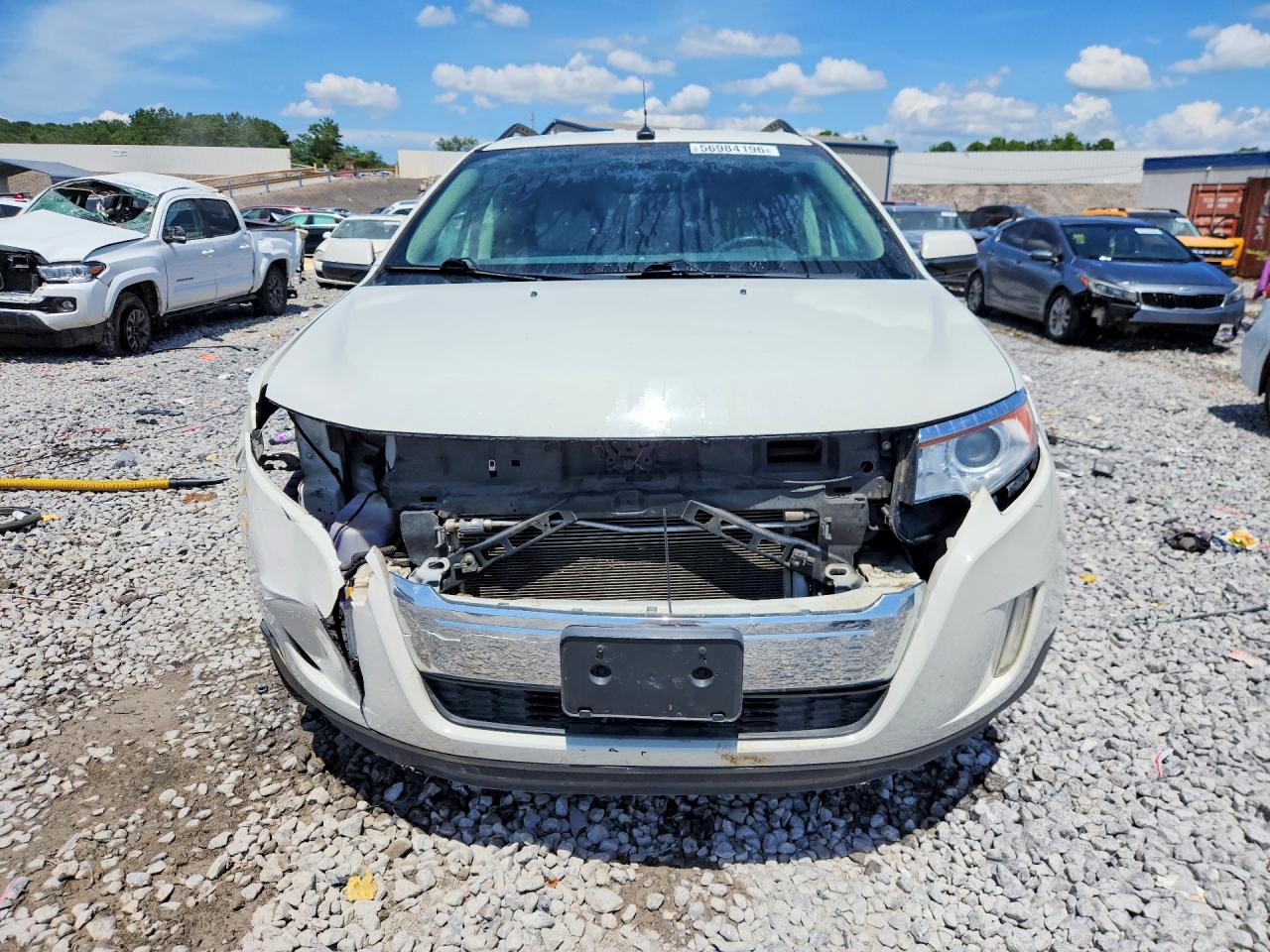 2013 Ford Edge Sel White vin: 2FMDK3JC5DBC48394