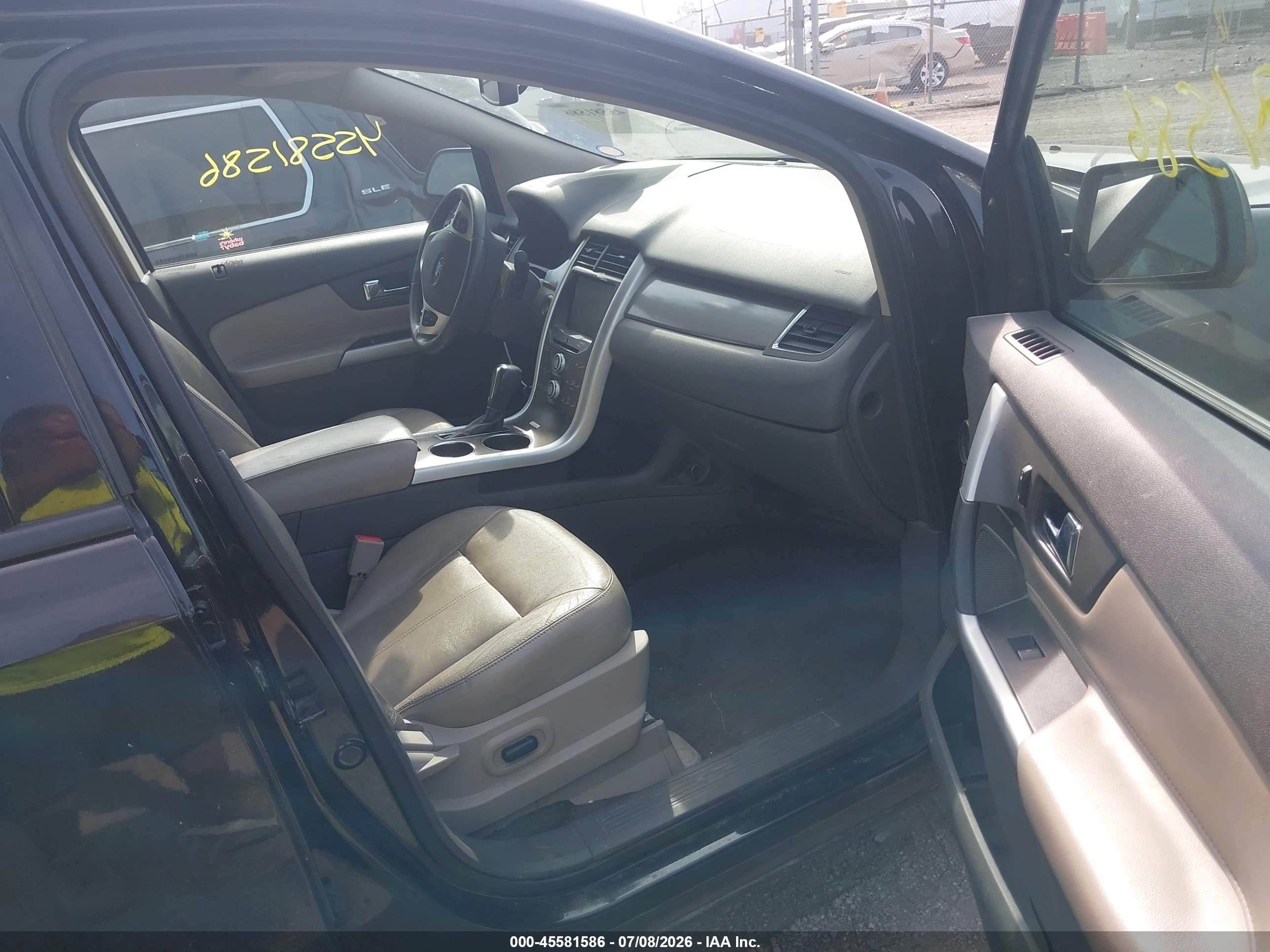 2013 Ford Edge Sel Black vin: 2FMDK3JC5DBC65387