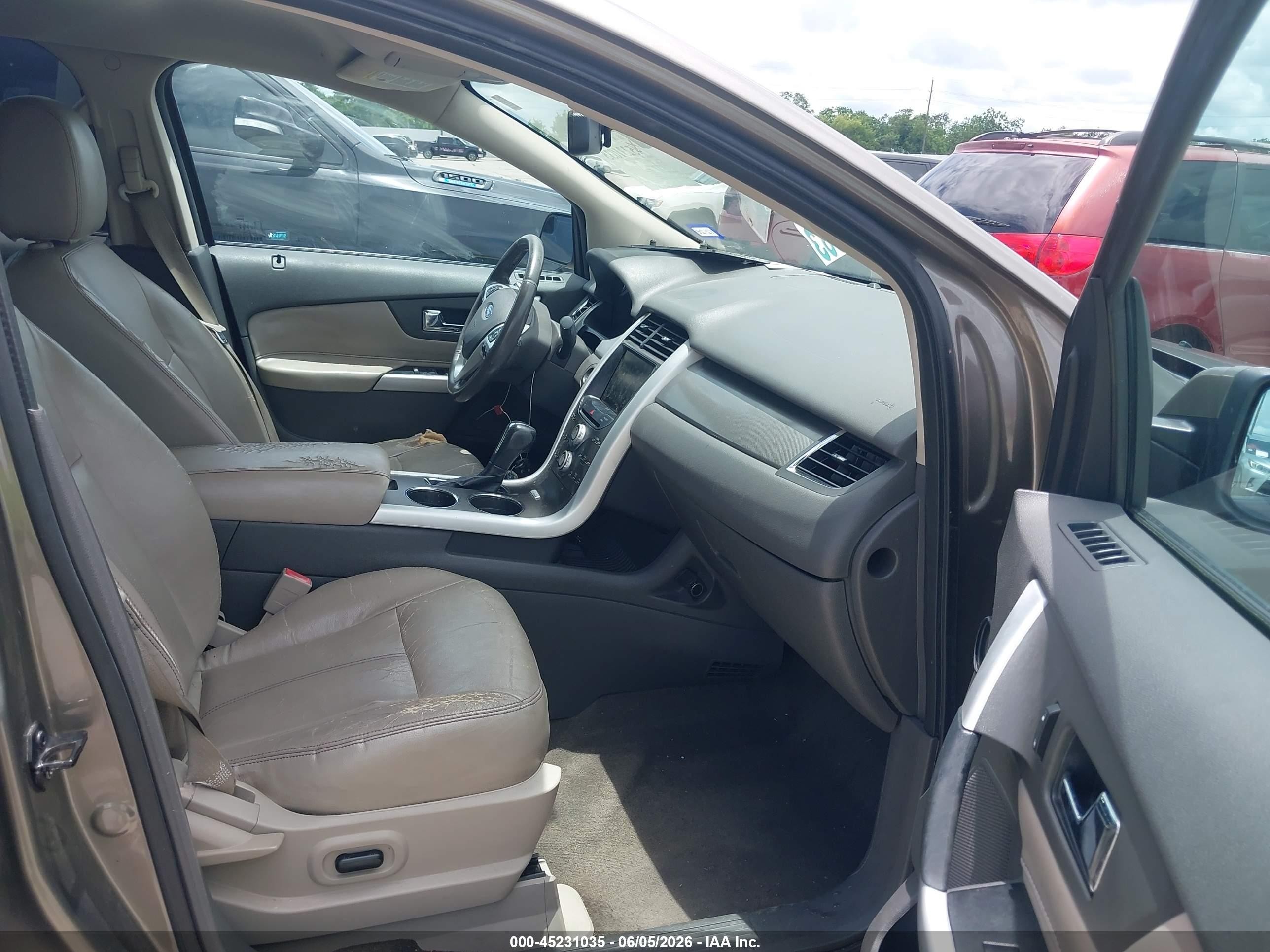 2013 Ford Edge Sel Gray vin: 2FMDK3JC5DBC73957