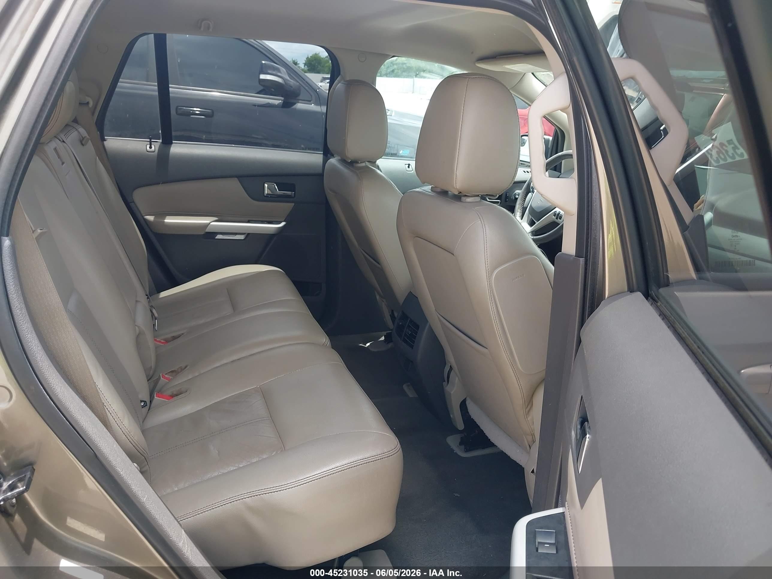 2013 Ford Edge Sel Gray vin: 2FMDK3JC5DBC73957