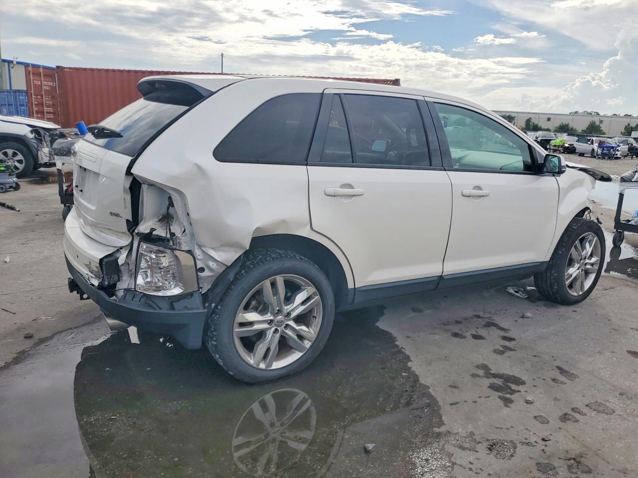 2013 Ford Edge Sel Белый vin: 2FMDK3JC5DBC77023