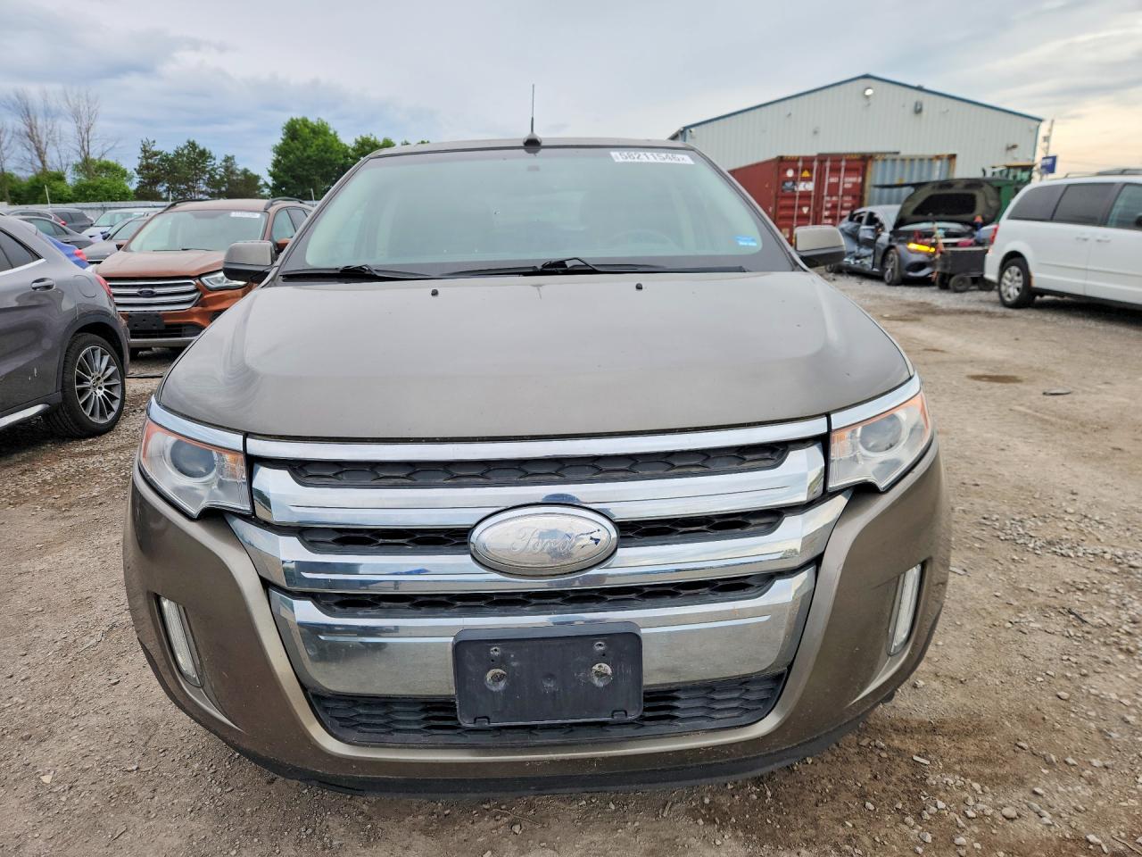 2013 Ford Edge Sel Tan vin: 2FMDK3JC5DBC93450