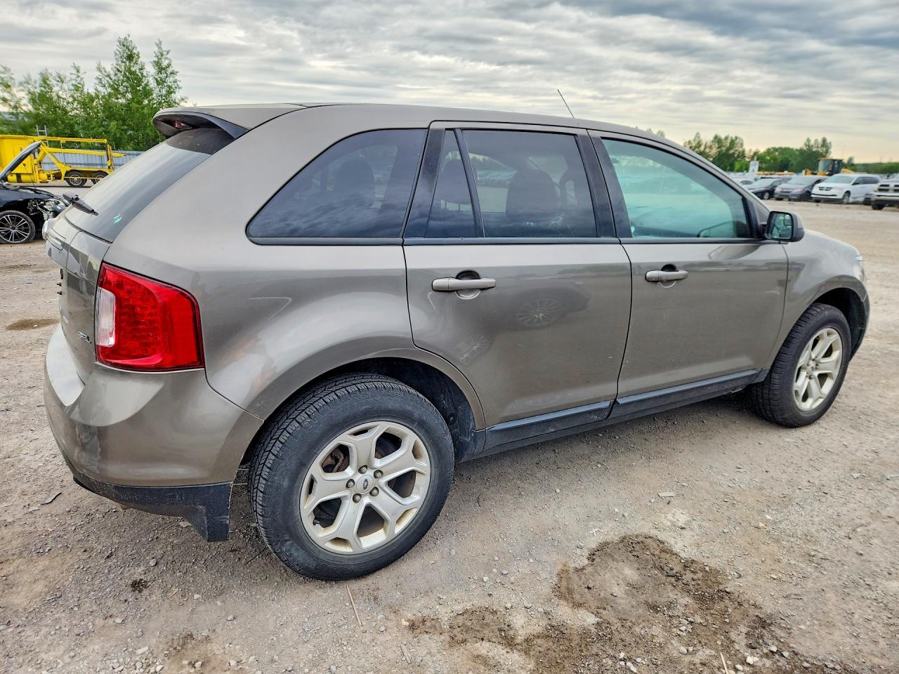 2013 Ford Edge Sel Tan vin: 2FMDK3JC5DBC93450