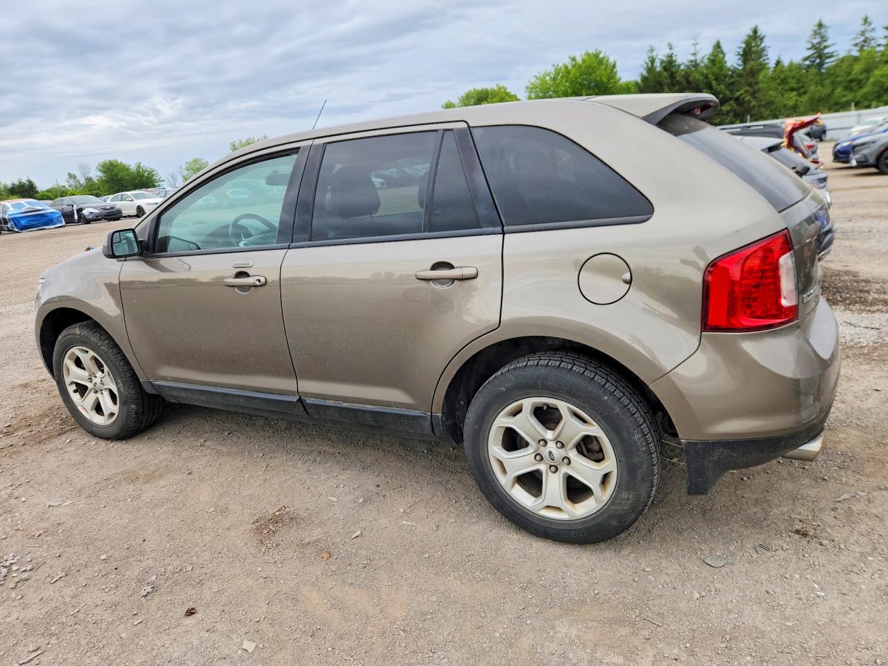 2013 Ford Edge Sel Tan vin: 2FMDK3JC5DBC93450