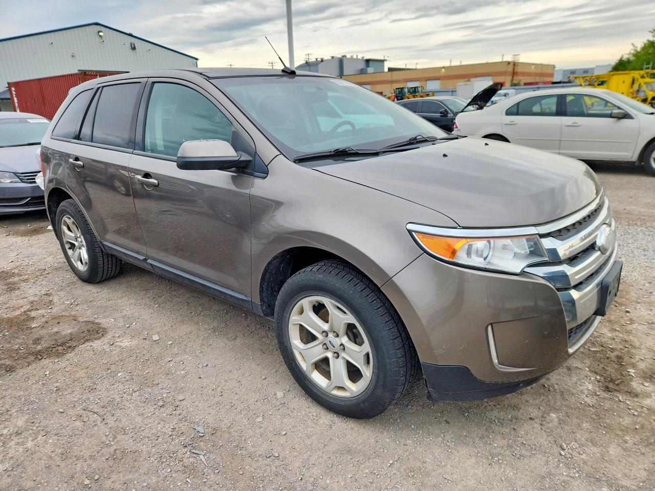 2013 Ford Edge Sel Tan vin: 2FMDK3JC5DBC93450